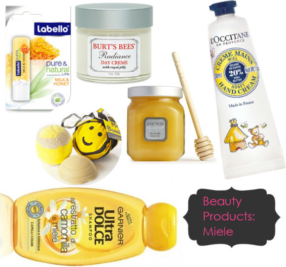 prodotti cosmetici al miele, prodotti al miele, prodotti di bellezza al miele, l'occitante, lush, labello, laura mercier, garnier, Burt’s Bees Radiance