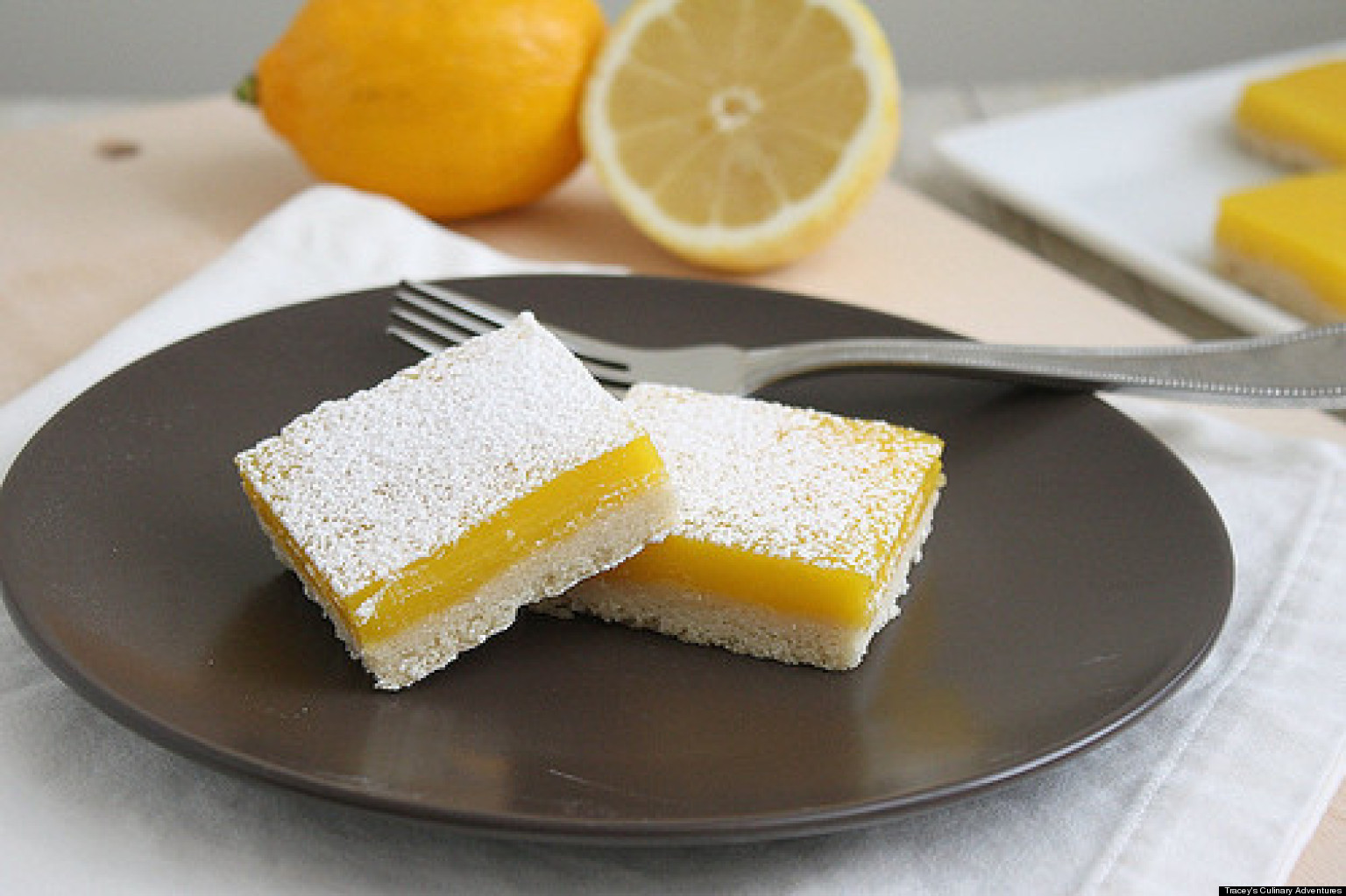ricetta, lemon-bars, dolci al limone